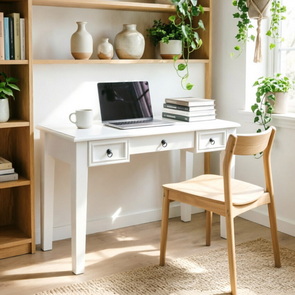 white furniture,white console table & side table